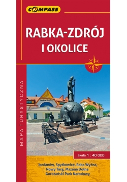 Rabka-Zdrój i okolice mapa turystyczna 1:40 000