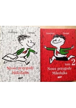 Nowe przygody Mikołaja, zestaw 2 książek