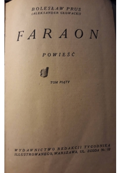 Faraon, 1924 r.