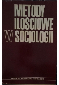 Metody ilościowe w socjologii