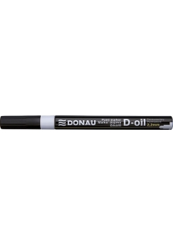 Marker olejowy okrągły biały