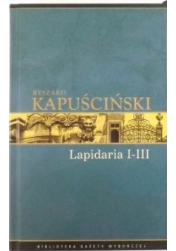 Lapidaria I - III, BGW