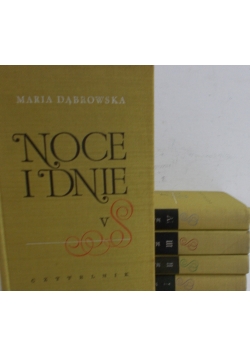 Noce i dnie zestaw 5 książek, ok. 1948 r.