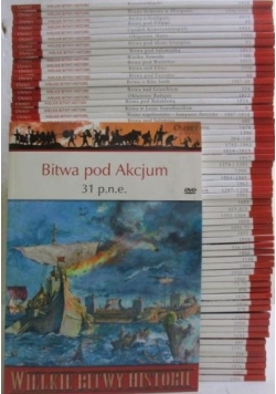 Wielkie Bitwy Historii, 50 książek + DVD
