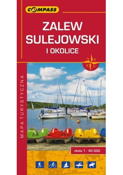 Zalew Sulejowski i okolice Mapa turystyczna 1:40 000