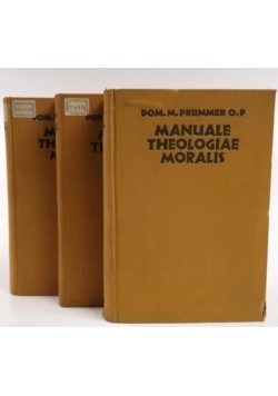 Manuale Theorlogiae Moalis I-III