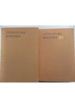 Literatura rosyjska Tom I/ Tom II