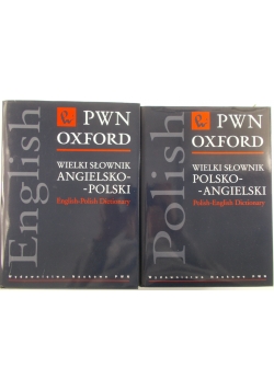 Wielki słownik Polsko - Angielski .2 tomy