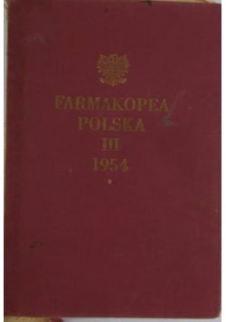 Farmakopea Polska III 1954