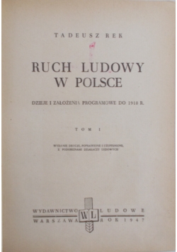 Ruch ludowy w Polsce,1947 r