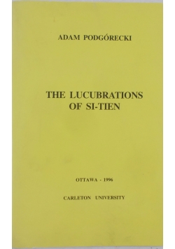 The lucubrations of si tien