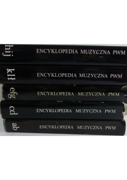 Encyklopedia muzyczna, Tom I-V