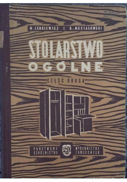 Stolarstwo ogólne, część II