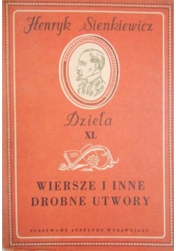 Dzieła XL-wiersze i inne drobne utwory