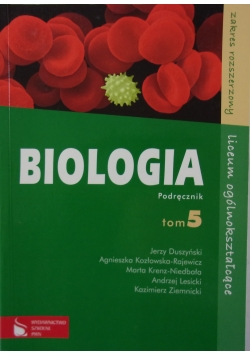 Biologia, podręcznik tom V