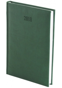 Kalendarz 2018 A4 dzienny Vivella zielony