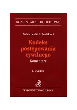 Kodeks postępowania cywilnego - Komentarz
