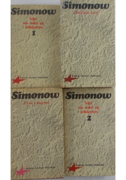 Simonow, 4 książki