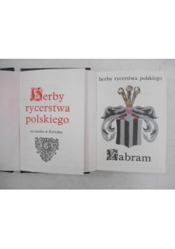 Herby rycerstwa polskiego, Tom I-II
