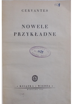 Nowele przekładne, 1949r.