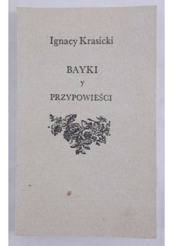 Bayki y Przypowieści, reprint z 1779 r.