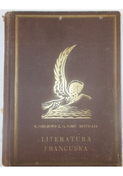 Literatura Francuska, 1933 r.