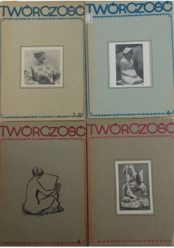 Twórczość 4 zeszyty