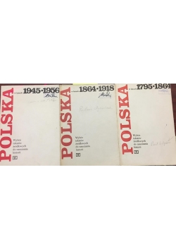 Polska w latach 1945-1956 / 1795-1864 / 1864-1918