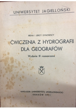 Ćwiczenia z hydrografii dla geografów