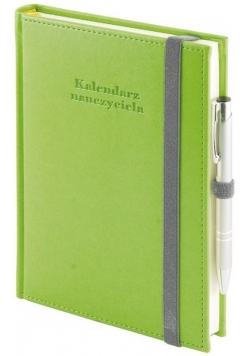 Kalendarz nauczyciela 2017/2018 A5 Nebraska seledynowy