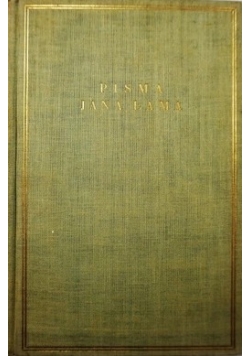 Pisma Jana Lama, Dziwne kariery, 1938 r.