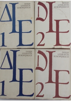 Dzieje literatur europejskich  Tom I, II
