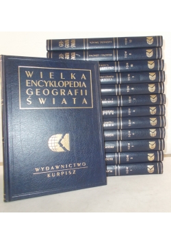 Wielka encyklopedia geografii świata, Tom I-XII, XIV