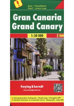Gran Canaria 1:50 000 Mapa samochodowa