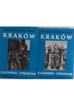 Katalog zabytków sztuki w Polsce zestaw dwóch książek