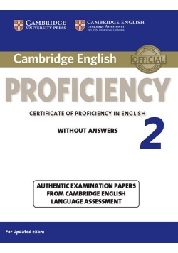 Cambridge English Proficiency 2 Student's Book without answers