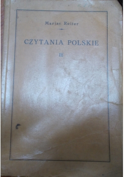Czytania polskie 3, 1930 r.