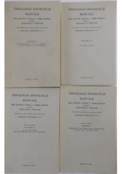 Theologiae dogmaticae manuale, Tom I-IV