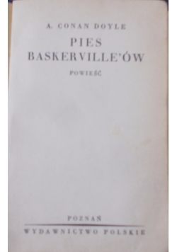 Pies Baskerville'ów, 1928 r.