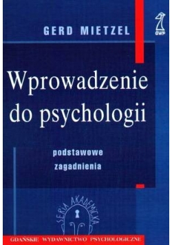 Wprowadzenie do psychologii