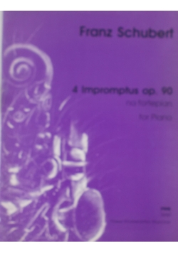 Franz Schubert 4 Impromptus op. 90 na fortepian