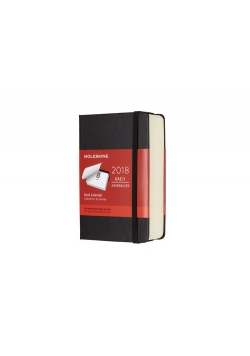 Kalendarz 2018 dzienny na biurko Moleskine 12M P