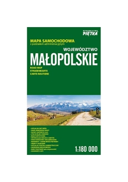 Mapa Woj Małopolskiego - Sam-Kraj 1:180 000