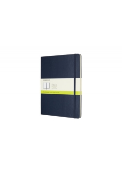 Notes Moleskine Classic XL gładki, twarda oprawa, szafirowy