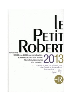 Le Petit Robert 2013