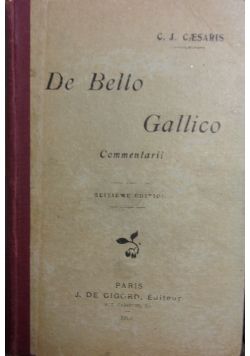 De Bello Gallico, 1929 r.