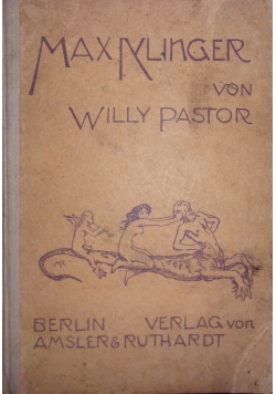 Max Klinger , 1922 r.