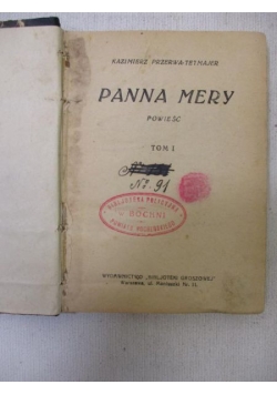 Panna Mery, 1913 r.