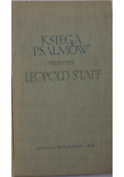 Księga Psalmów, 1947r.