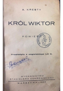 Król Wiktor, 1935 r.